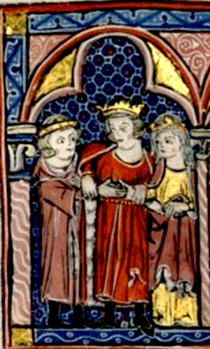 Mariage d'Onfroy IV de Toron avec Isabelle Ire d'Anjou